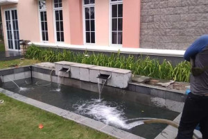 Supplier air bersih kolam koi